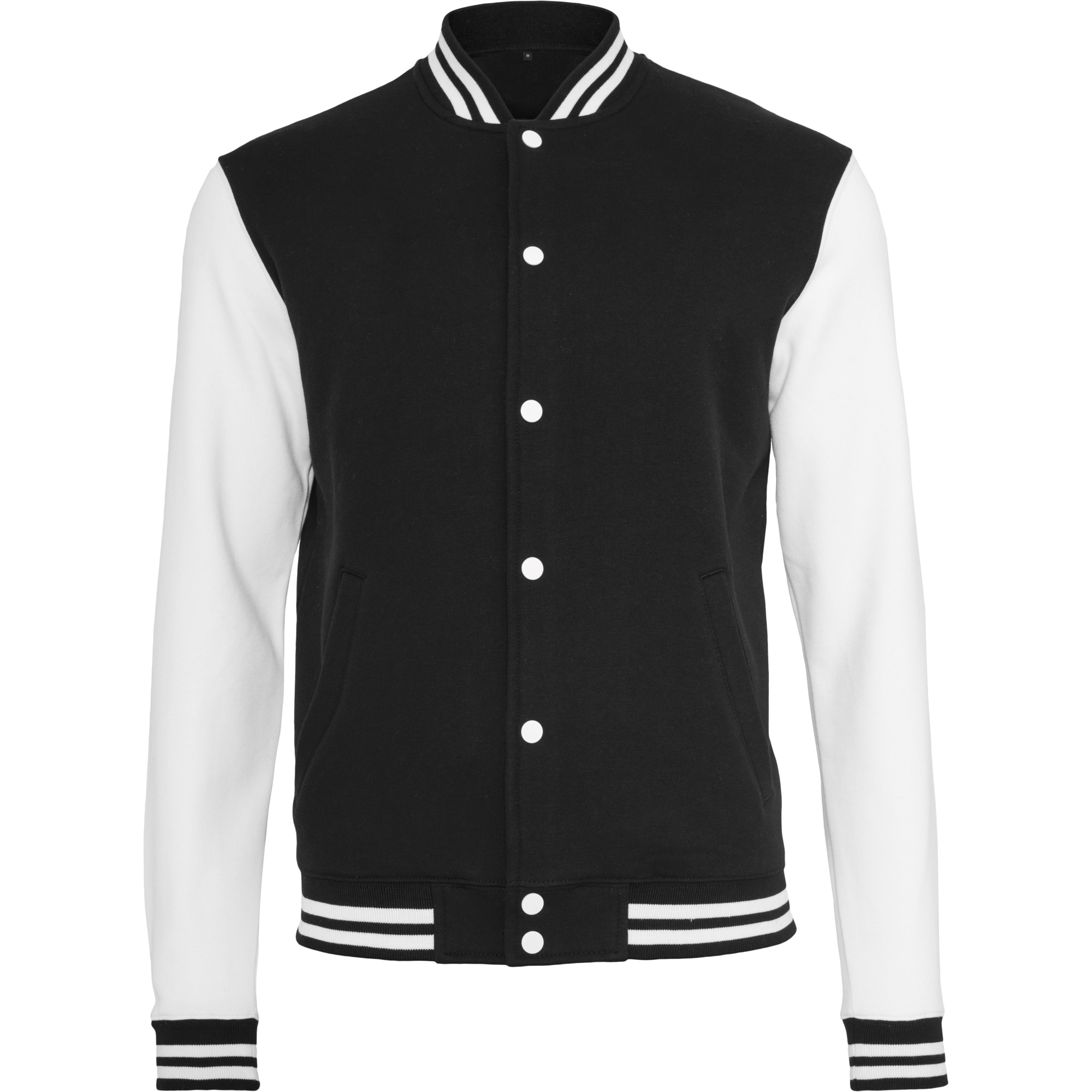 by015-1-front-build-your-brand-sweat-college-jacket-digital BUILD YOUR BRAND Sweat College Jacket | BY015