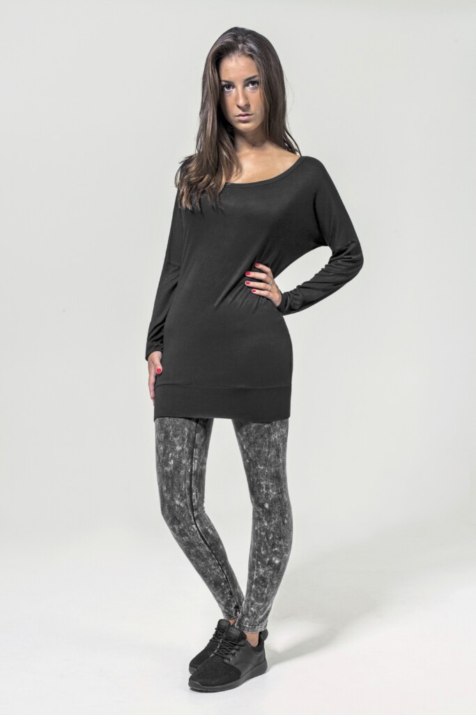 BUILD YOUR BRAND Ladies´ Viscose Long Sleeve | BY041