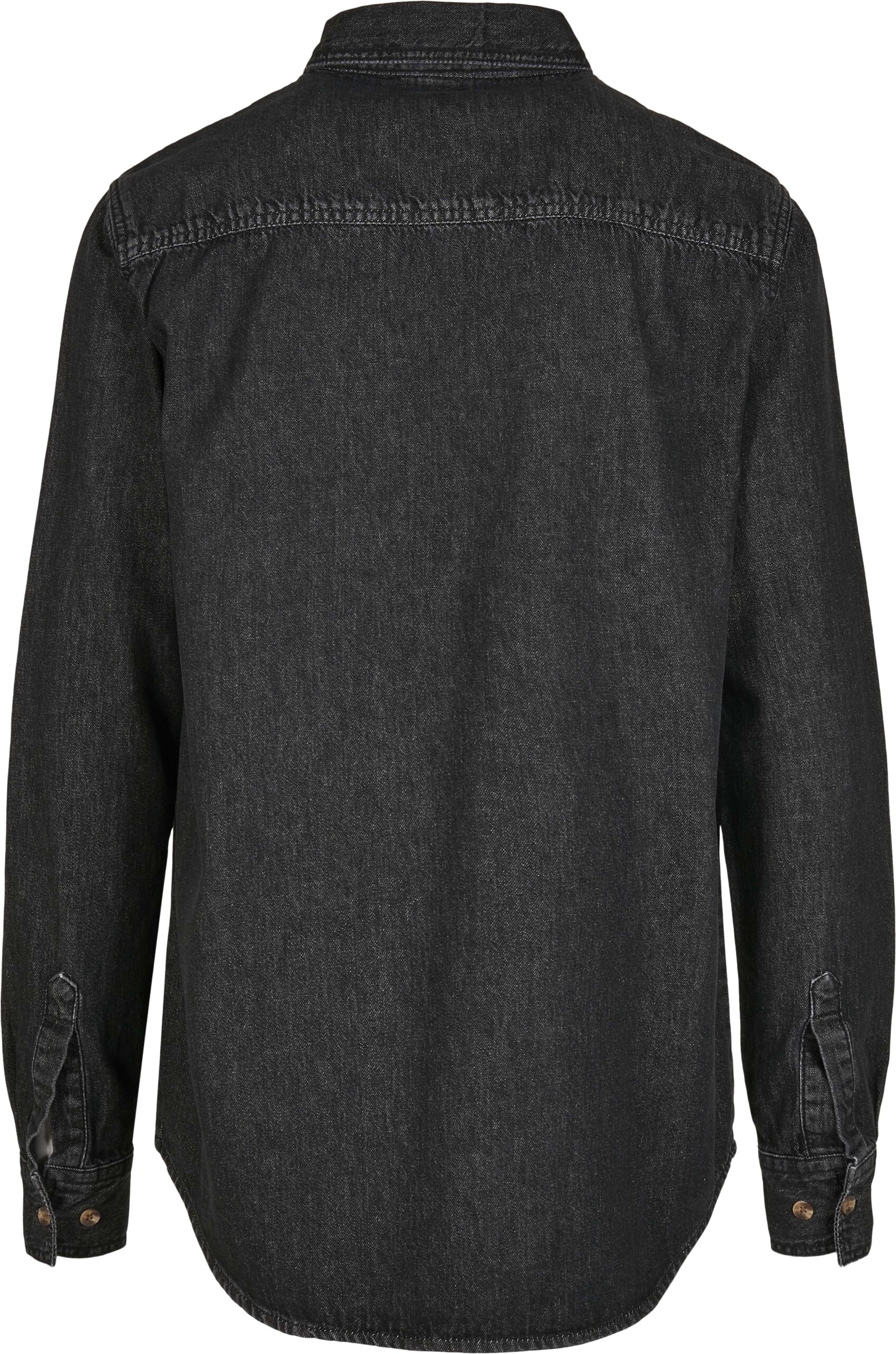 by152-2-back-build-your-brand-denim-shirt-digital BUILD YOUR BRAND Denim Shirt | BY152