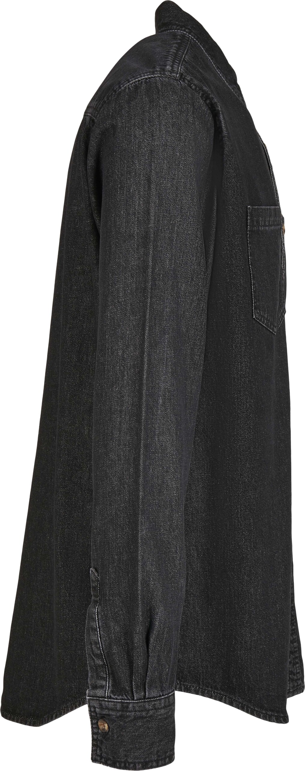 by152-3-side-build-your-brand-denim-shirt-digital BUILD YOUR BRAND Denim Shirt | BY152