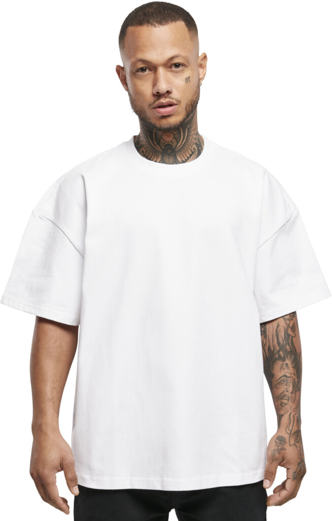 BUILD YOUR BRAND Ultra Heavy Cotton Box Tee | BY163