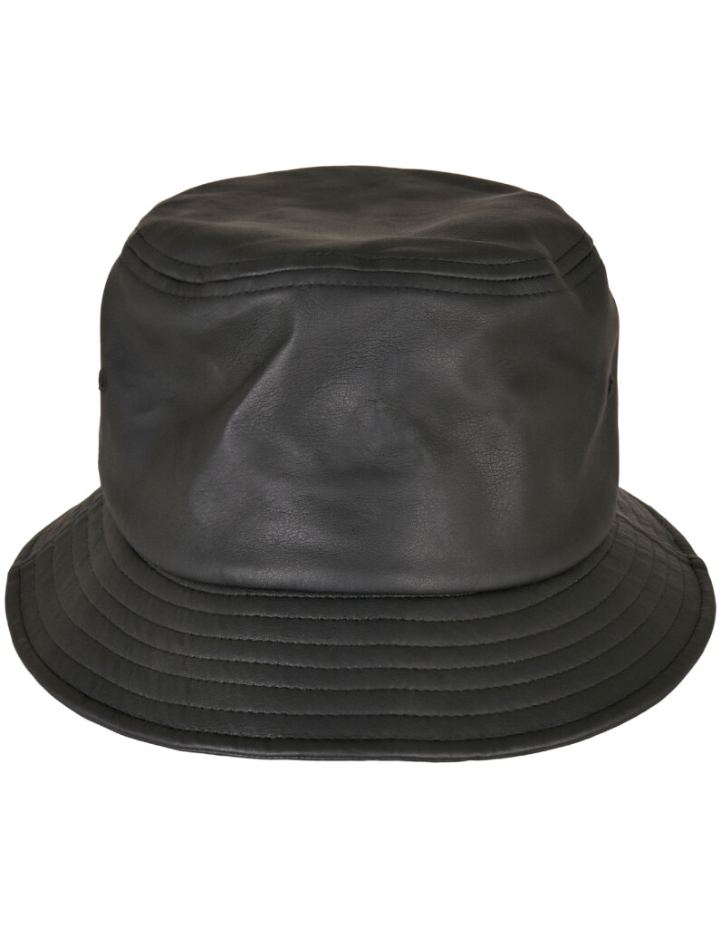 FLEXFIT Imitation Leather Bucket Hat | FX5003IL