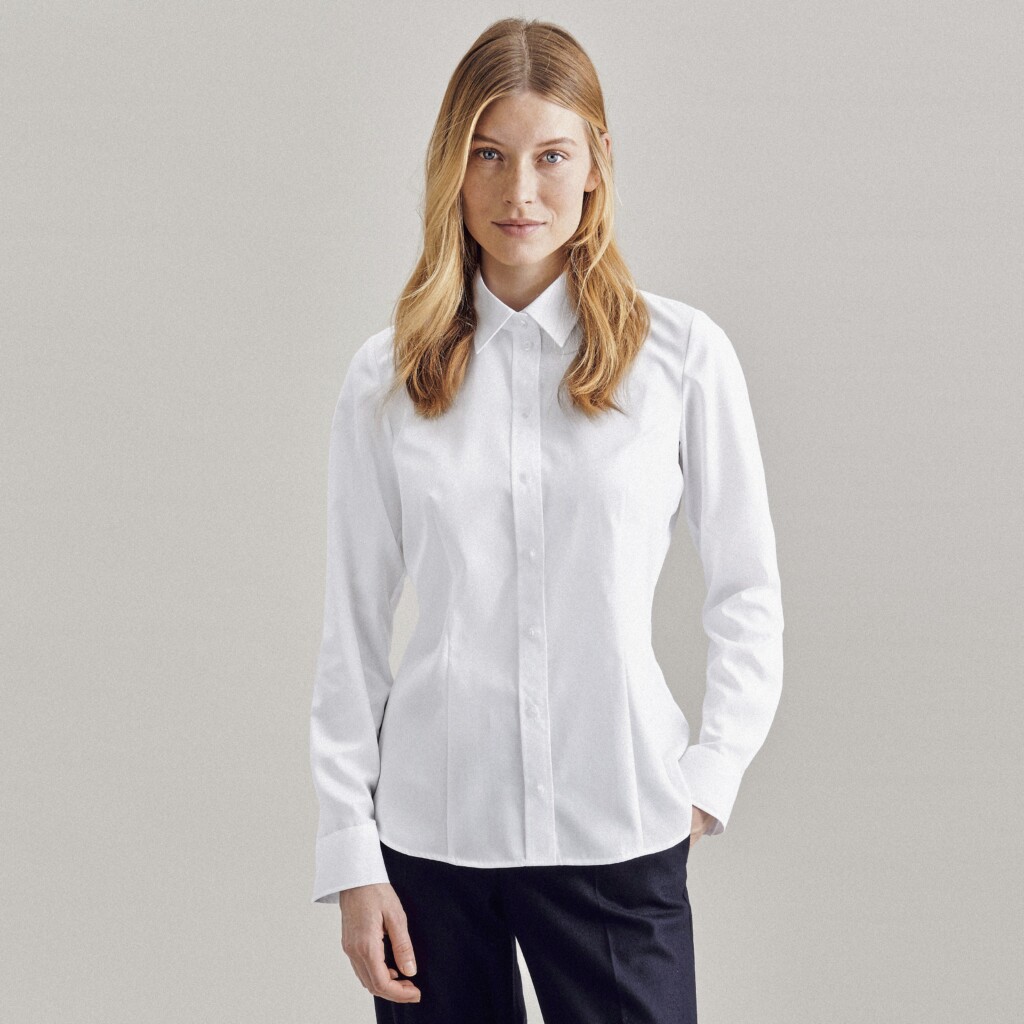 SEIDENSTICKER Women´s Blouse Regular Fit Oxford Longsleeve | SN080660