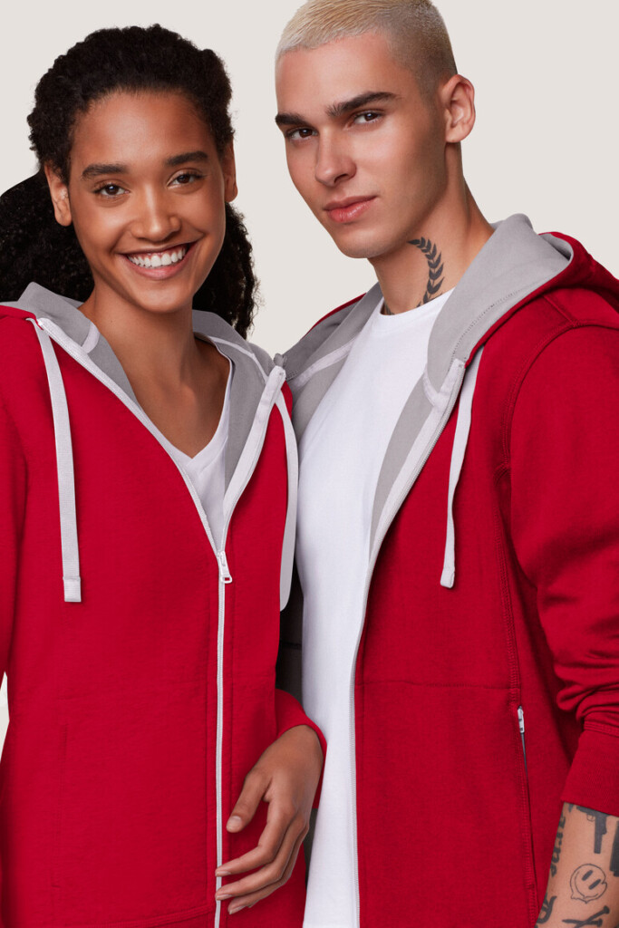 HAKRO Damen Kapuzenjacke Bonded | HK255