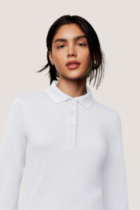 Damen Longsleeve-Poloshirt MIKRALINAR®