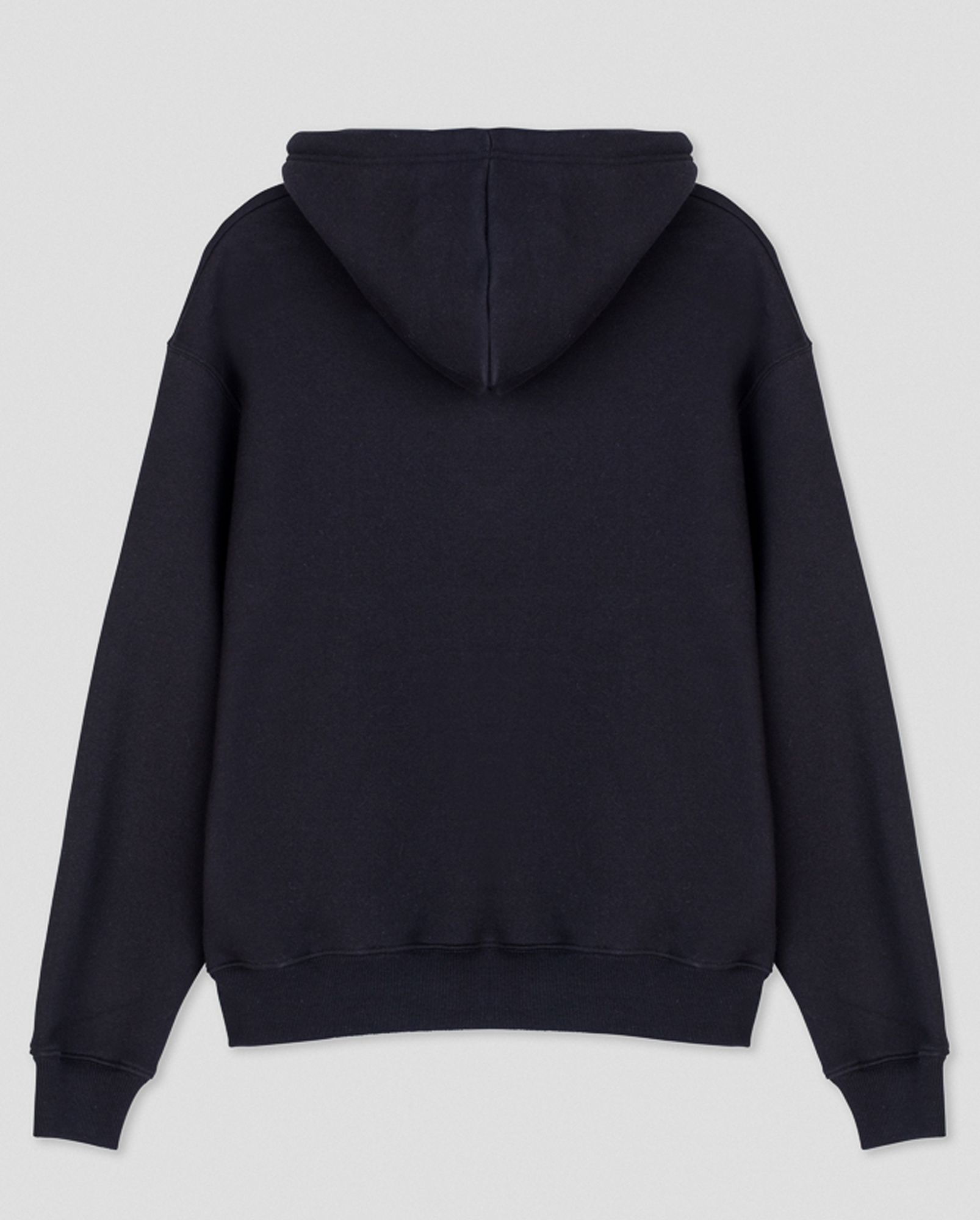 Kapuzenpullover aus Organic Cotton / Made in EU - black / back Kapuzenpullover aus Organic Cotton / Made in EU - black / back