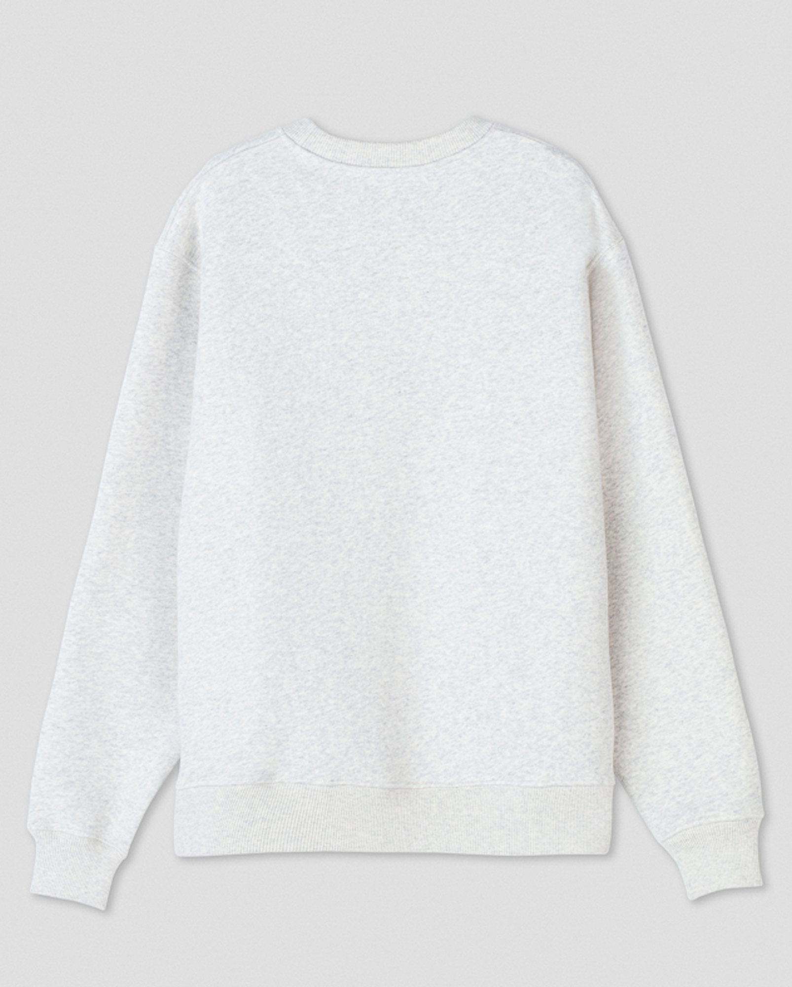 Sweatshirts Made in Portugal, 100% Bio-Baumwolle, light-grey, back Sweatshirts Made in Portugal, 100% Bio-Baumwolle, light-grey, back