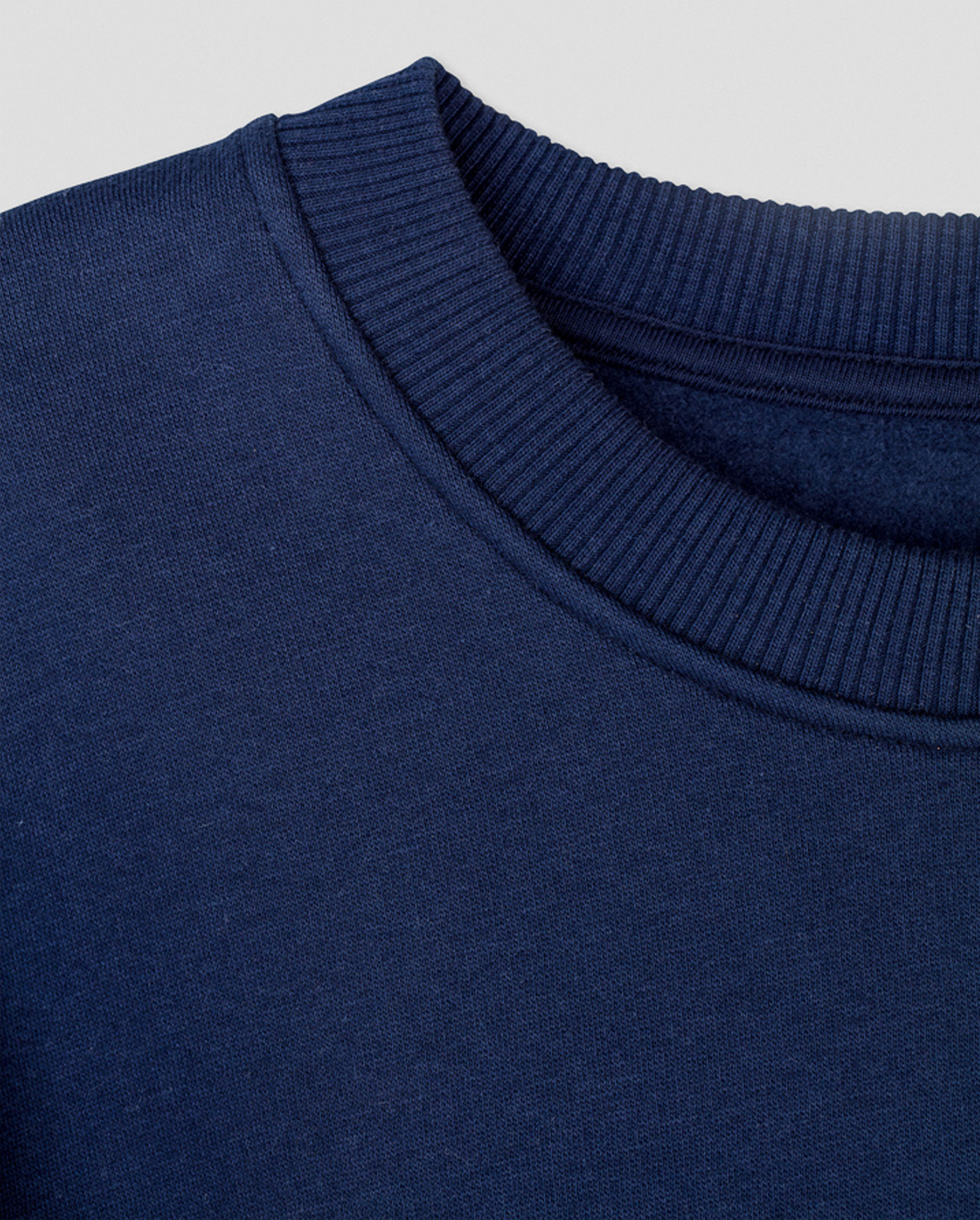Sweatshirt aus Bio-Baumwolle, Made in EU, navy-blue, Detail 1 Sweatshirt aus Bio-Baumwolle, Made in EU, navy-blue, Detail 1