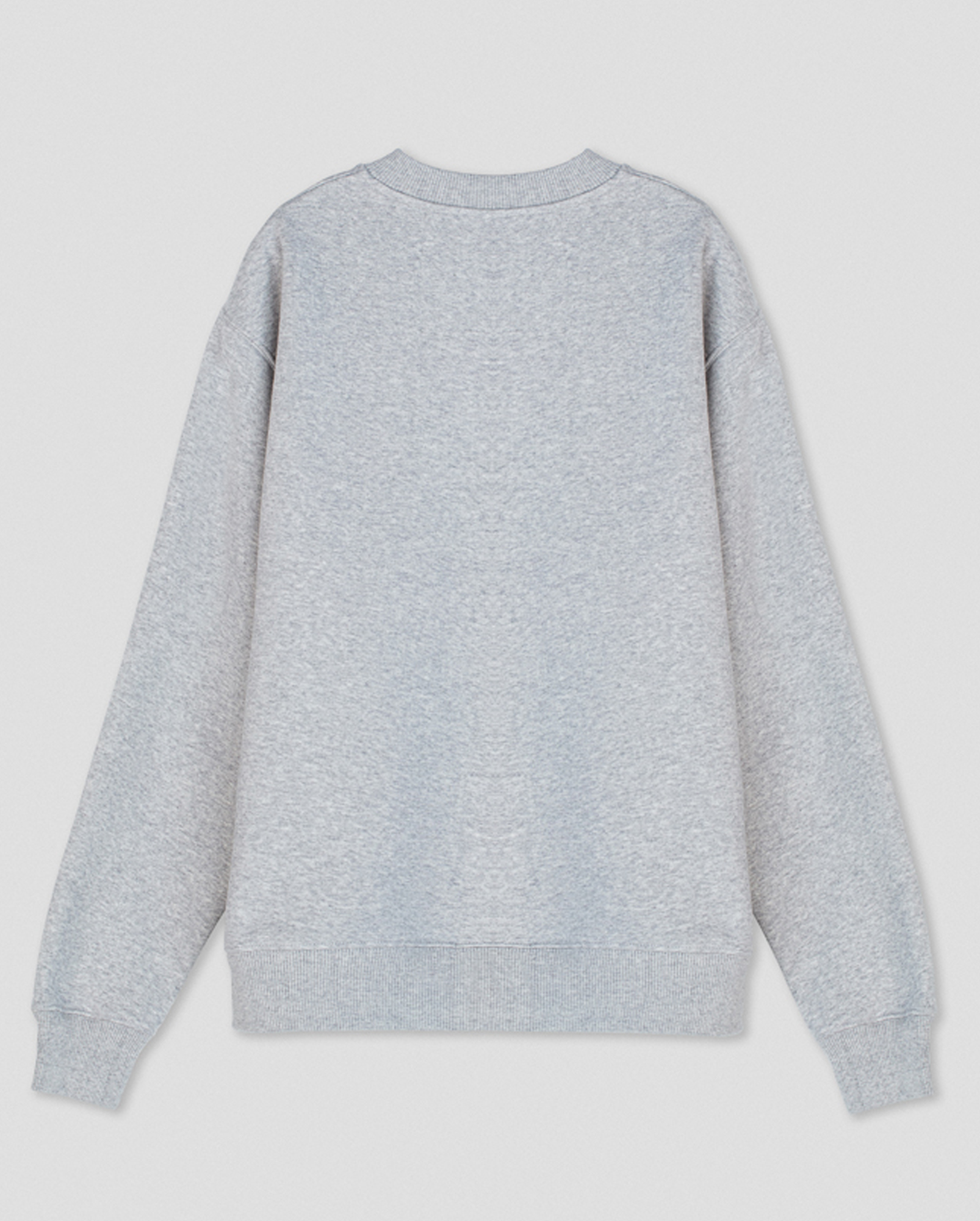 Bio Sweatshirt, French Terry, heather-grey / back Bio Sweatshirt, French Terry, heather-grey / back