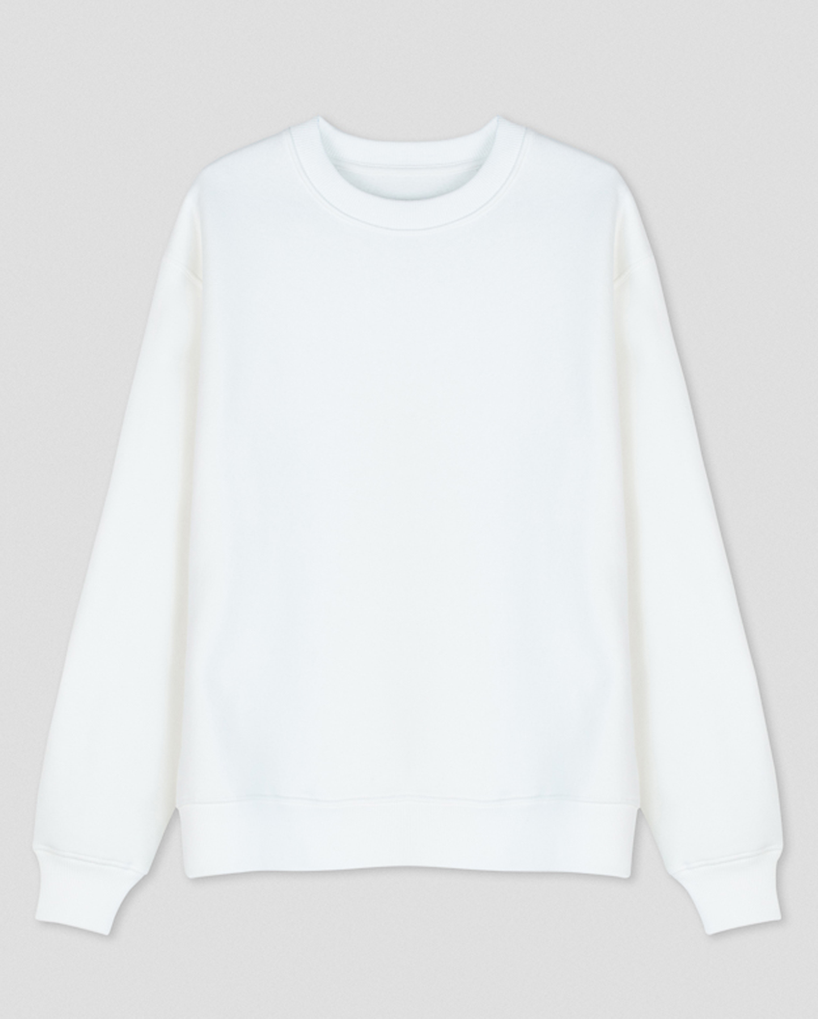 Sweatshirts Made in Portugal, 100% Bio-Baumwolle, off-white / front Sweatshirts Made in Portugal, 100% Bio-Baumwolle, off-white / front