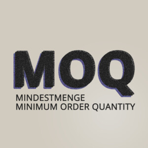 Unsere Mindestmengen (MOQ) bei Produktionen