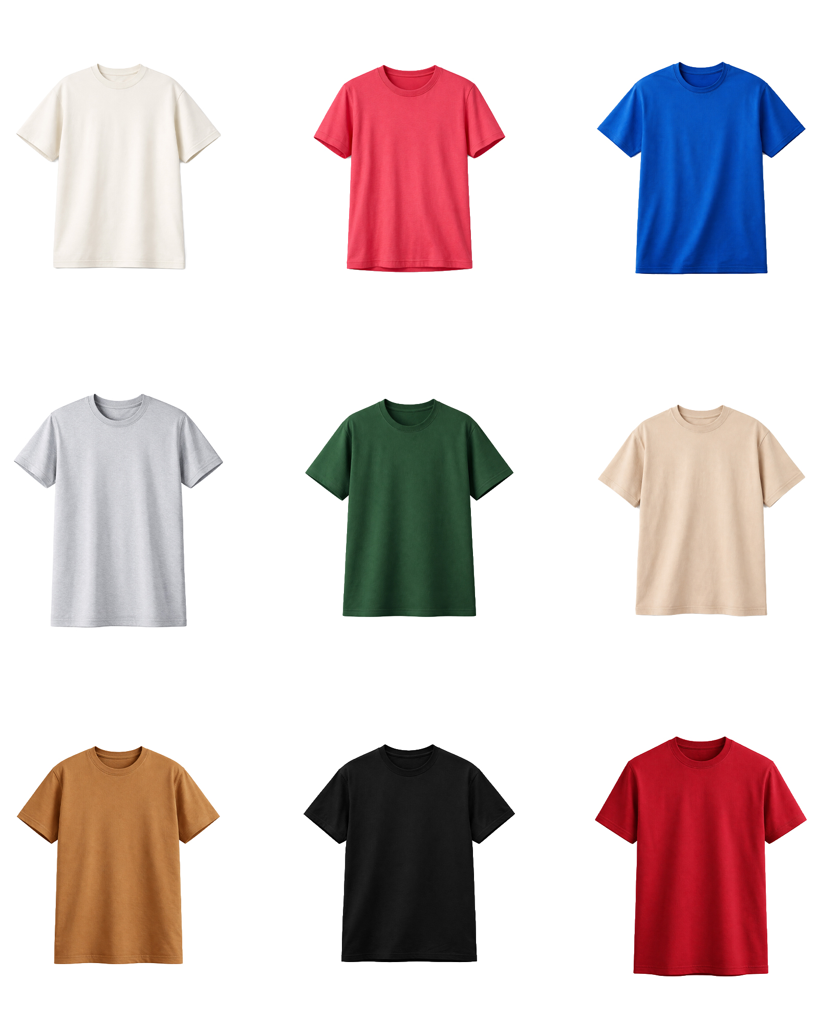 T-Shirt Produktion Portugal / Farbauswahl T-Shirt Produktion Portugal / Farbauswahl